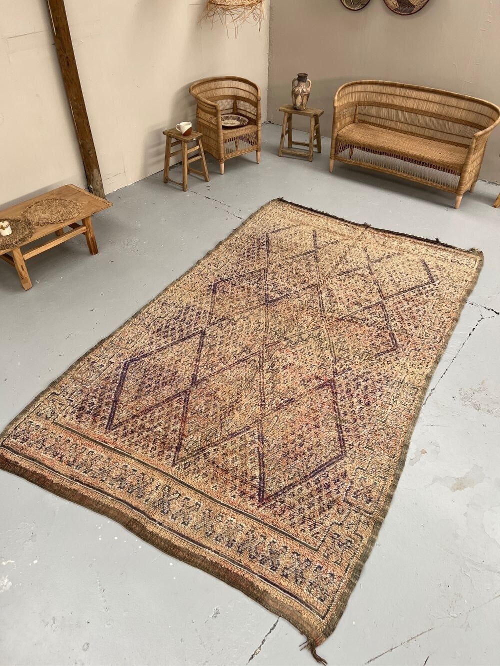 Tappeto Boujaad vintage 330x200 cm