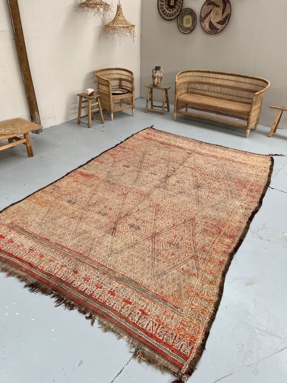 Tappeto Boujaad vintage 330x225 cm