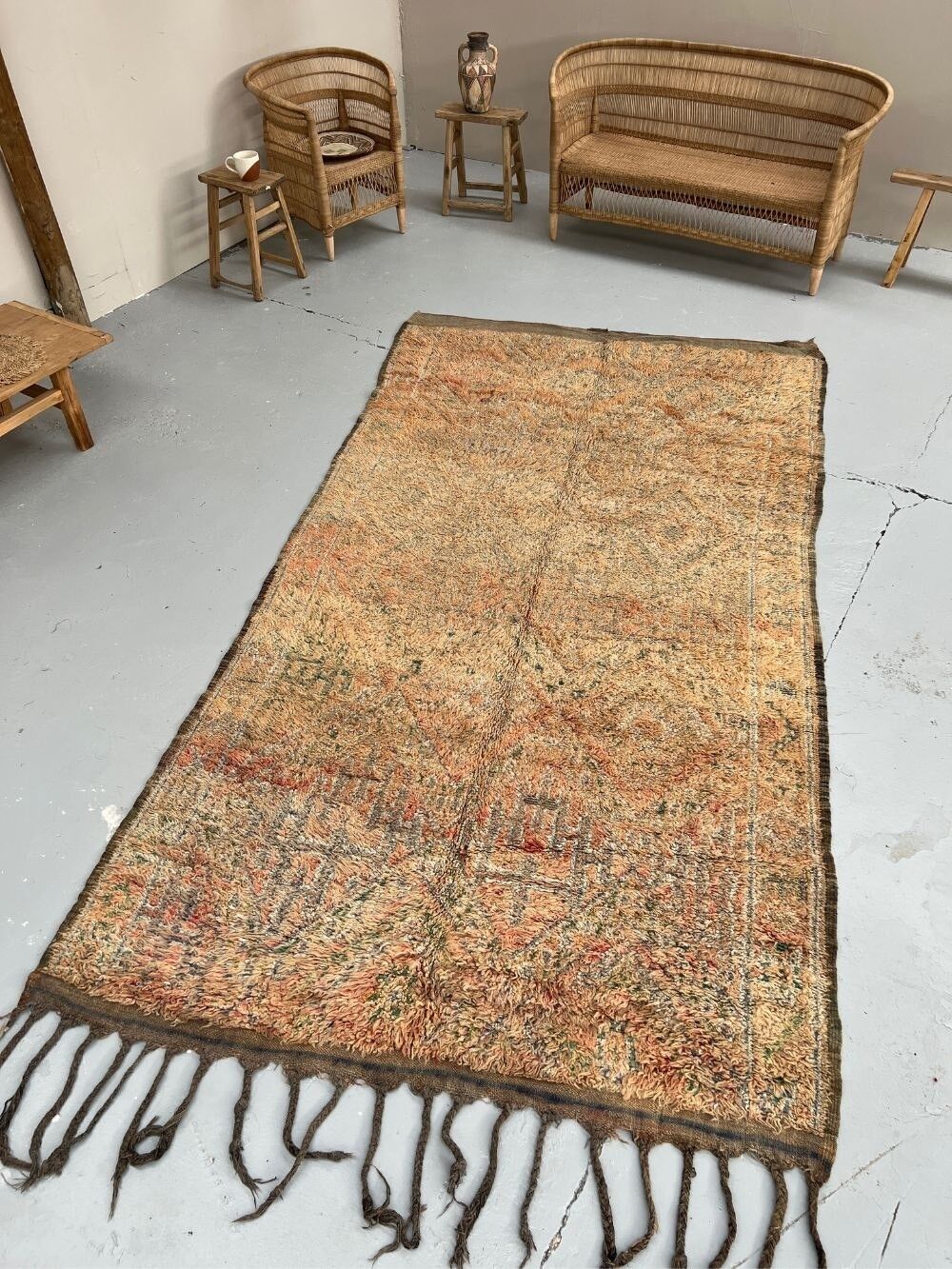 Alfombra Boujaad vintage 360 x 180 cm