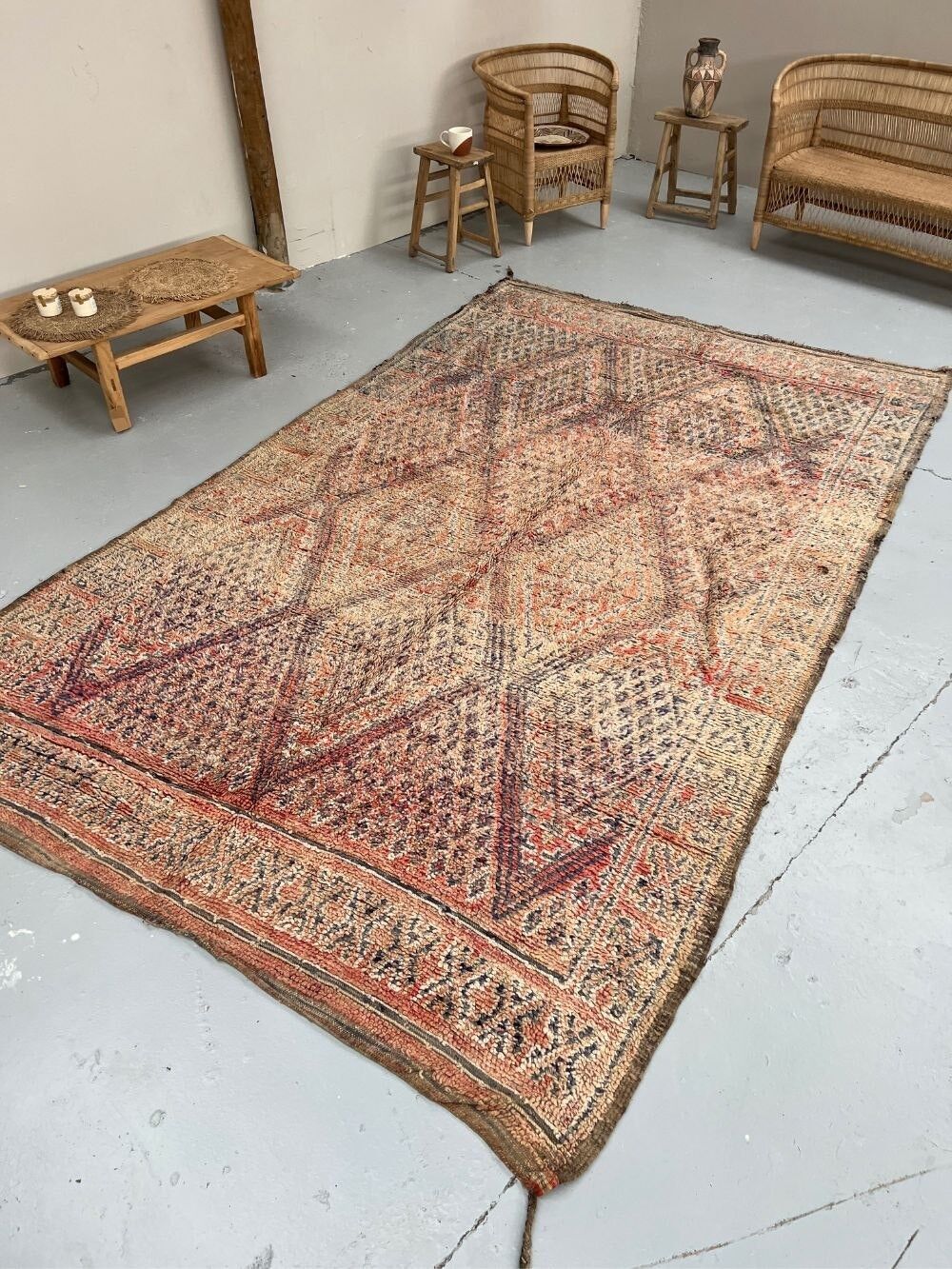Alfombra Boujaad vintage 360x210 cm