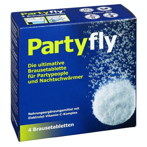 PARTYFLY Brausetabletten 4 Stück