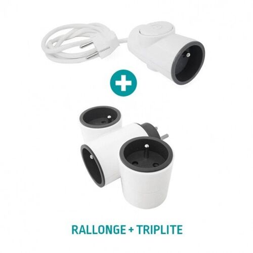 Pack MODULOWATT : Rallonge + Triplite