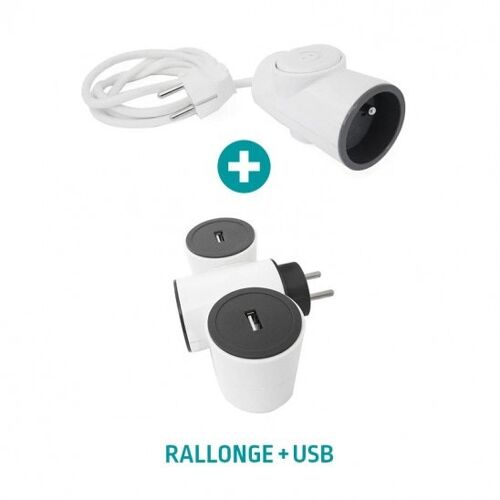 Pack MODULOWATT : Rallonge + USB