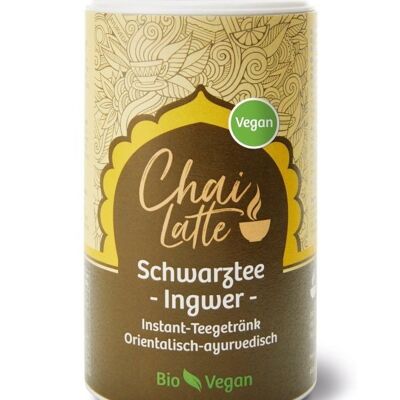 Chai Latte Schwarztee - Ingwer Vegan, bio-220 g