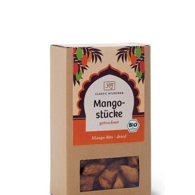 Mangostücke, bio-100 g