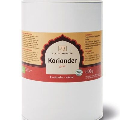 Koriander (ganz), bio-500 g