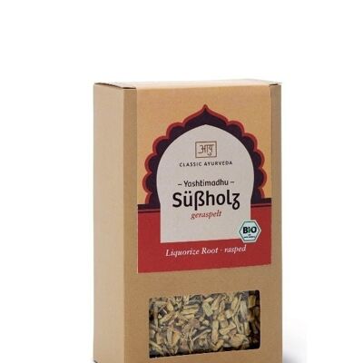 Süßholzwurzel (geraspelt), bio-100 g