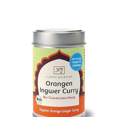 Orangen Ingwer Curry Gewürzmischung, bio-50 g