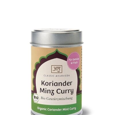 Koriander Minz Curry Gewürzmischung, bio-50 g