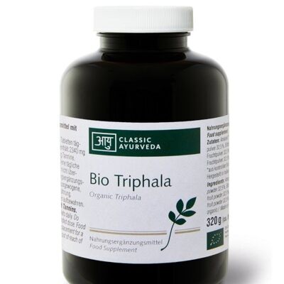 Triphala (Tabletten), bio, Sparpackung-320 g (ca. 800 Tabletten)