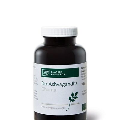 Ashvagandha Churna (Pulver), bio-100 g