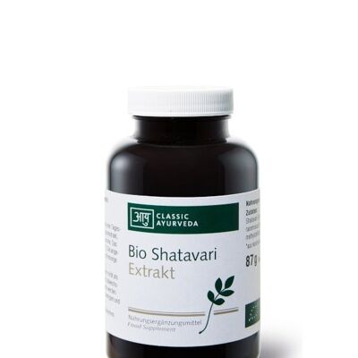 Shatavari Extrakt (Kapseln), bio-87 g (ca. 174 Kapseln)