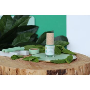 Jolies Mimines, Vernis à ongles biosourcé Menthe 4