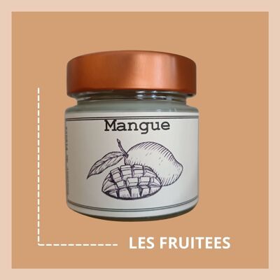 Vela de cera de soja y colza - Mango - 180g