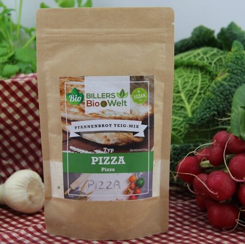 Billers Bio Pfannenbrot Teig-Mix Typ Pizza, 200g, vegan