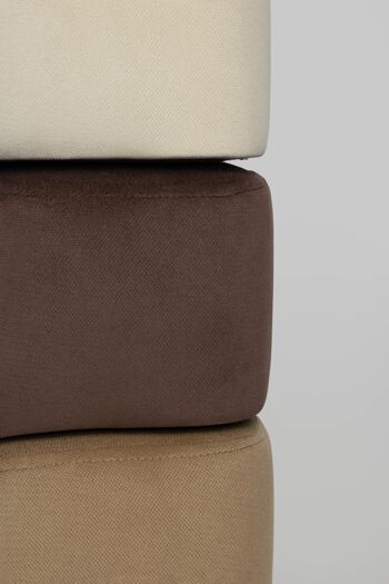 Pouf Modulable Pere - Caramel - NOUVEAU 5