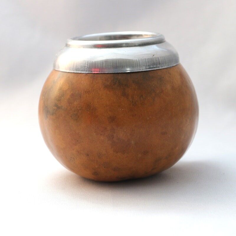 Calabash semplice con bordo in metallo