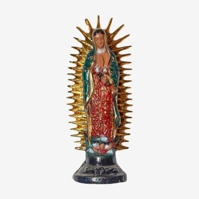 Statua Madonna di Guadalupe in resina - 10 cm