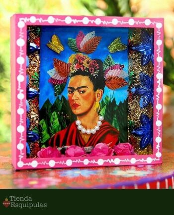 Vitrine Frida Kahlo - Autoretrato Docteur Eloesser 4