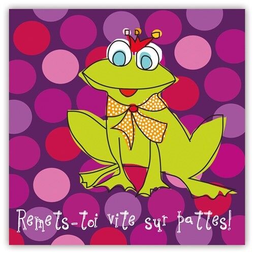 Remets-toi vitte sur pattes! (SKU: 0137FR)