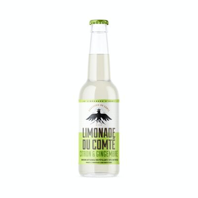 Bio-Comté-Limonade mit Zitrone und Ingwer – 33-cl-Flasche
