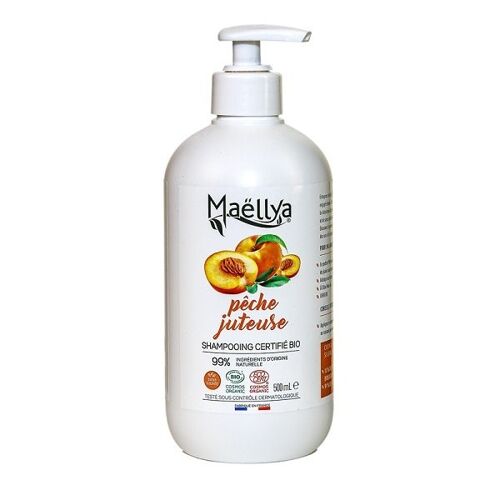 Shampooing Pêche juteuse - MAËLLYA