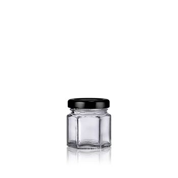 Petit pot en verre 45 ml + couvercle - Mirette 5