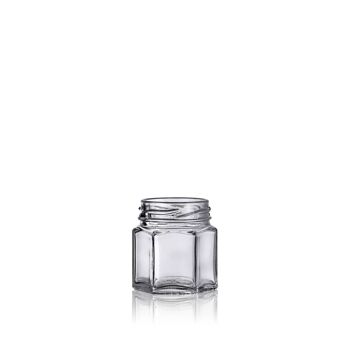 Petit pot en verre 45 ml + couvercle - Mirette 2