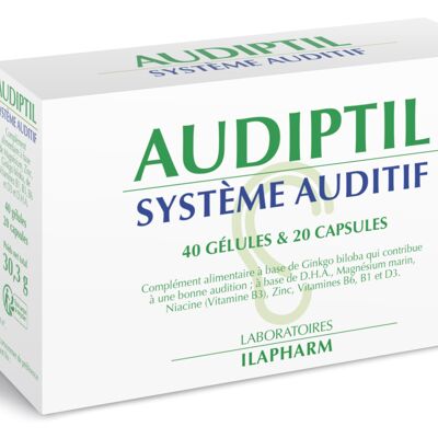 Audiptil - Udito e tinnito - 40 capsule e 20 capsule