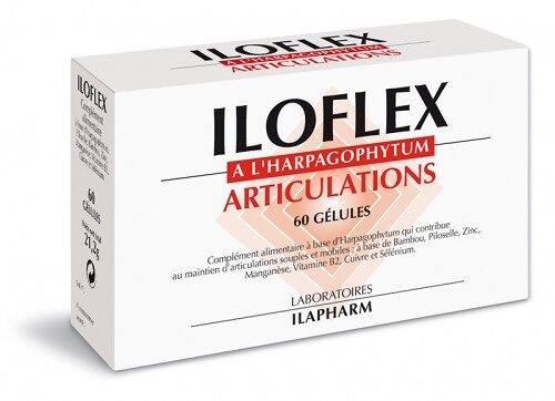 Iloflex - Soulagez vos raideurs articulaires - 60 gélules