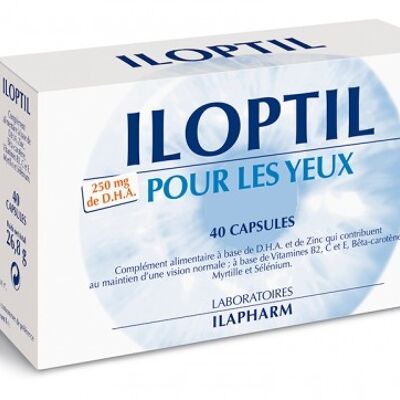 Iloptil Vision - Defiende tu capital visual - 40 cápsulas