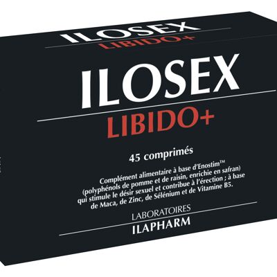 Ilosex- Performances sexuelles et Libido - 45 comprimés