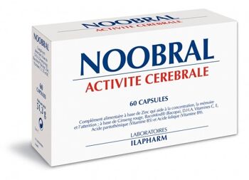 Noobral - Un esprit vif et une mémoire fidèle - 60 capsules