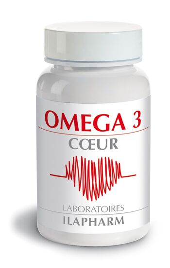 Oméga 3 - Coeur - Cardiovasculaire - 60 capsules