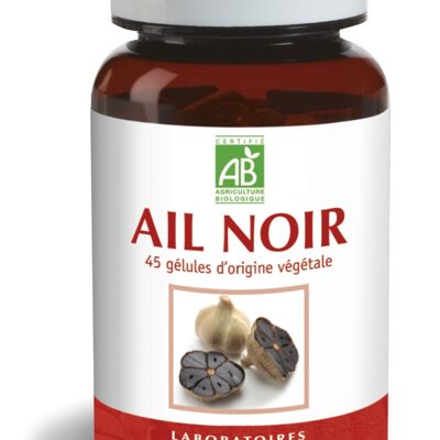 Organic Black Garlic - Cholesterol - 45 capsules