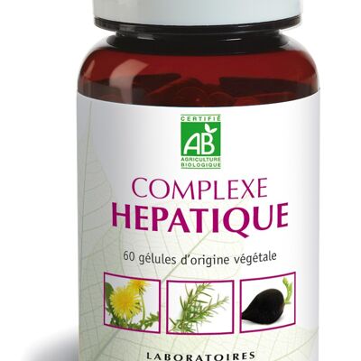 Organic Hepatic Complex - Gallbladder and liver - Digestion - 60 caps.