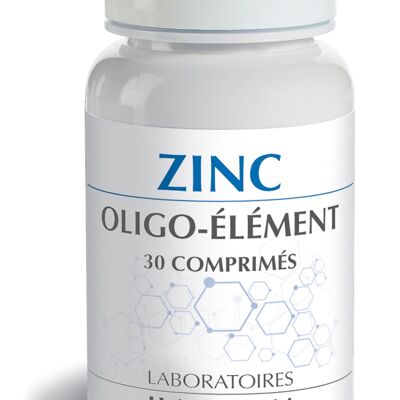 Zinc - Oligoelemento esencial - 30 comprimidos