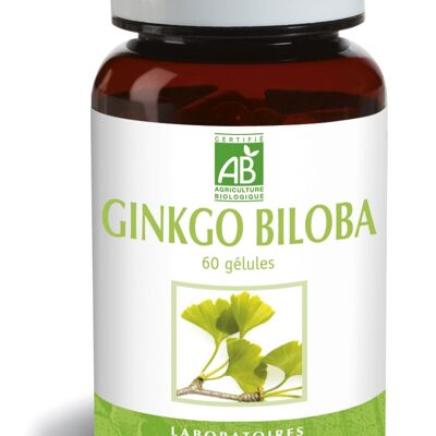 Gingko Biloba BIO - Rendimiento cerebral - 60 cápsulas