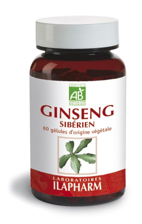 Ginseng Sibérien BIO - Renforcez votre organisme - 60 gélules