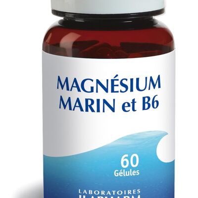 Magnesio marino y B6 - Fatiga nerviosa y muscular - 60 cápsulas