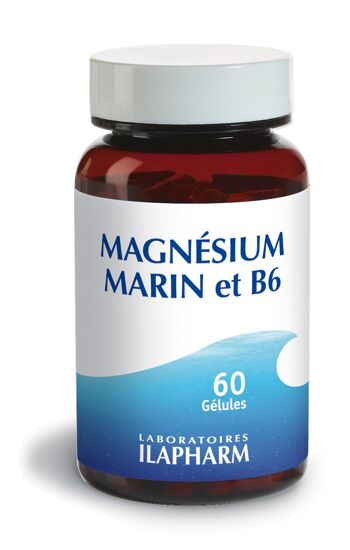Magnésium marin et B6 - Fatigue nerveuse et musculaire - 60 gélules