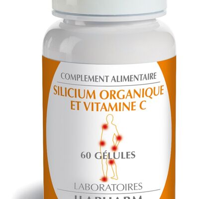 Organisches Silizium und Vitamin C - Knorpel - 60 Kapseln