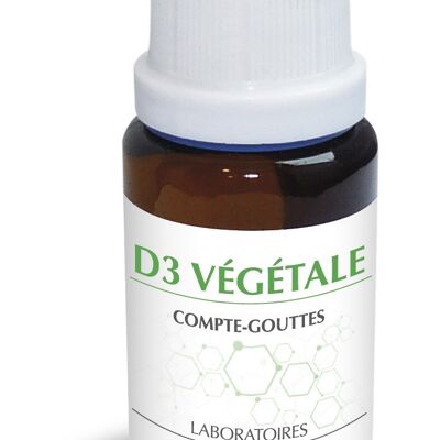 Vegetable Vitamin D3 - Bones, muscles and immunity - 10 ml