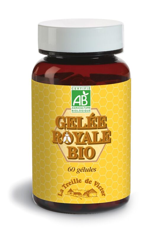 Gelée Royale BIO - Vitalité et résistance - 60 gélules