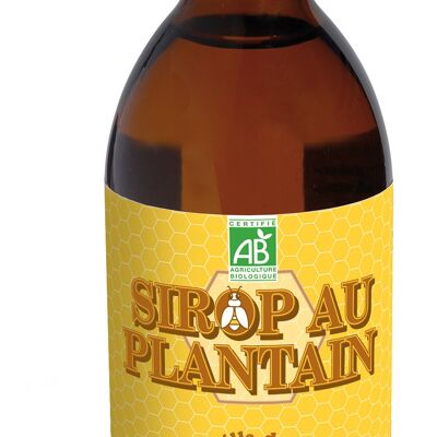 Organic Plantain Syrup - Throat - 250 ml bottle