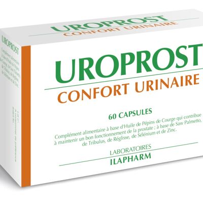 Uroprost -Désagréments liés à la prostate - 60 capsules