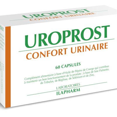 Uroprost -Désagréments liés à la prostate - 60 capsules