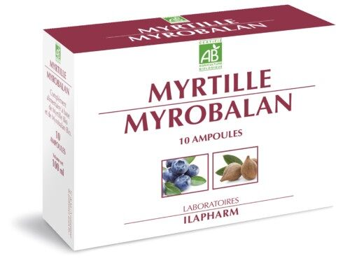 Myrtille Myrobalan Bio - Protégez votre capital vision - 10 ampoules