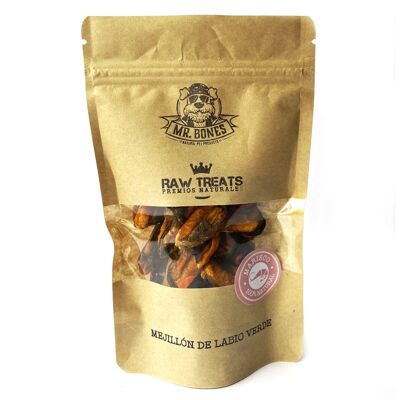 Raw Treats cozze dalle labbra verdi 450g