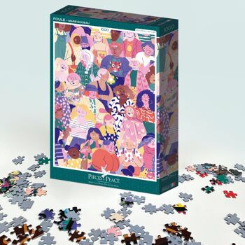Foule - Puzzle 1000 pièces 3